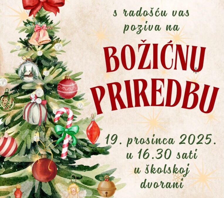 Poziv na školsku priredbu