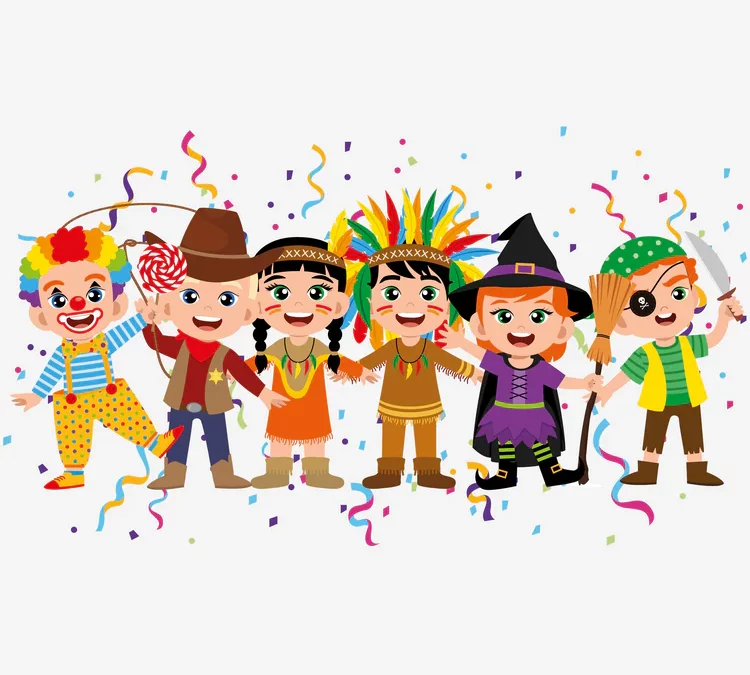 Maškare preuzele školu